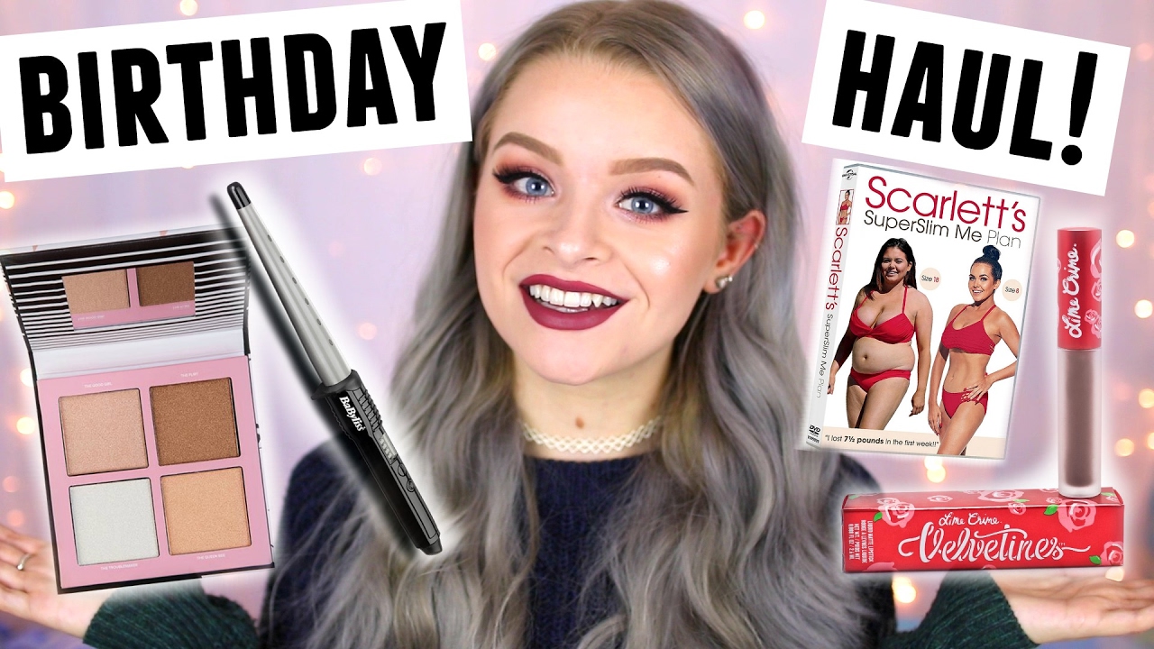 WHAT I GOT FOR MY BIRTHDAY 2017!! | sophdoesnails