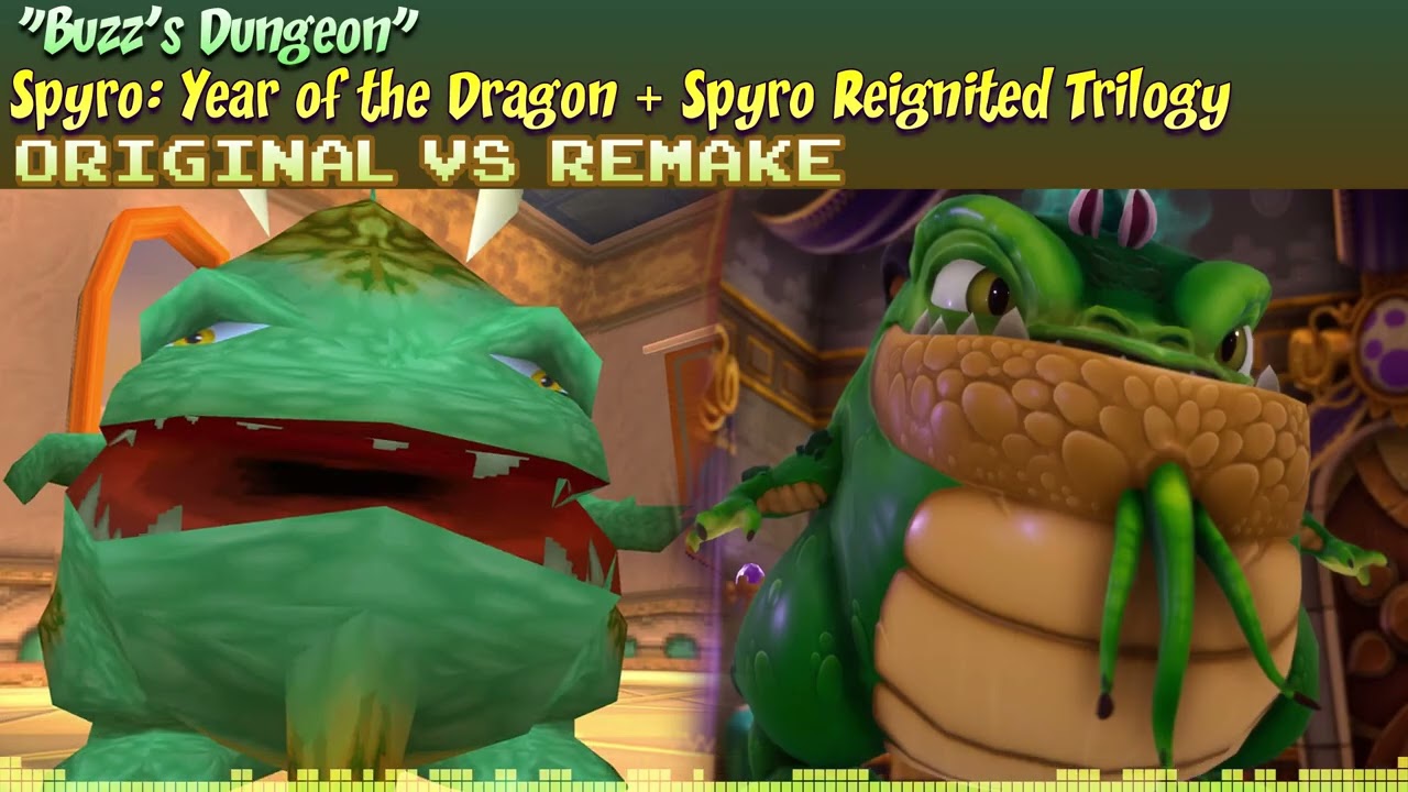 ♠ [Original + Reignited Trilogy] Spyro 3 MASHUP — Buzz's Dungeon