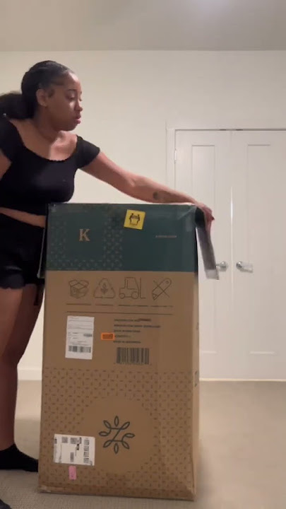 king size memory foam 12 inch Unboxing best mattress from amazon #amazon #amazonmattress #mattress