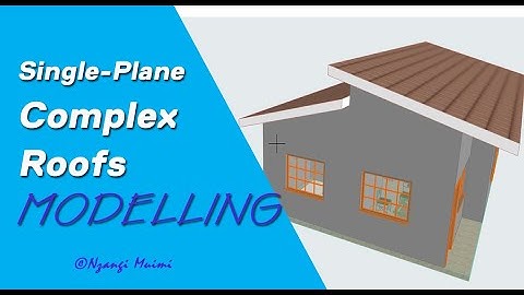 How to Model Single-Plane Complex Roofs in ARCHICAD - ARCHICAD Basics Lesson 08