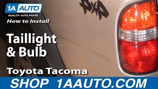 Aazon.co: Tail Light Assebly Copatible with 2001 2002 2003 2004 Toyota Tacoa Rear Taillight