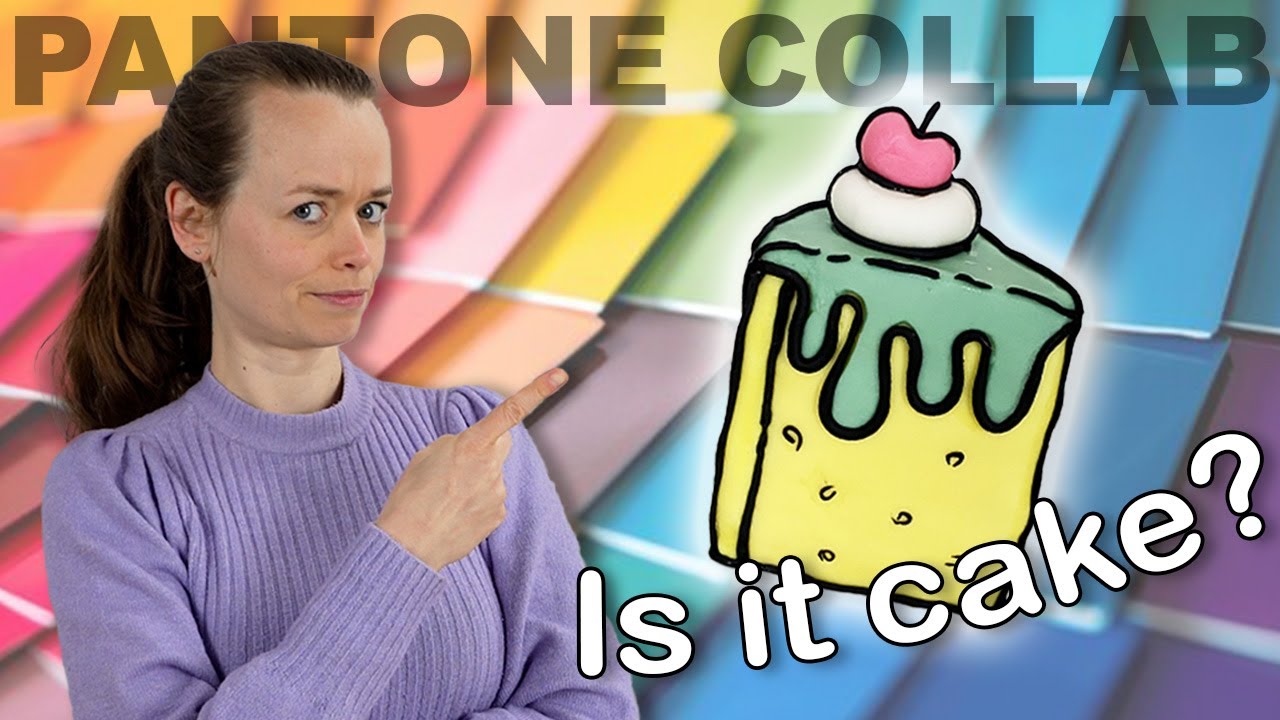 Pantone Art Collab! Let's fix the rainbow bridge...with cake?