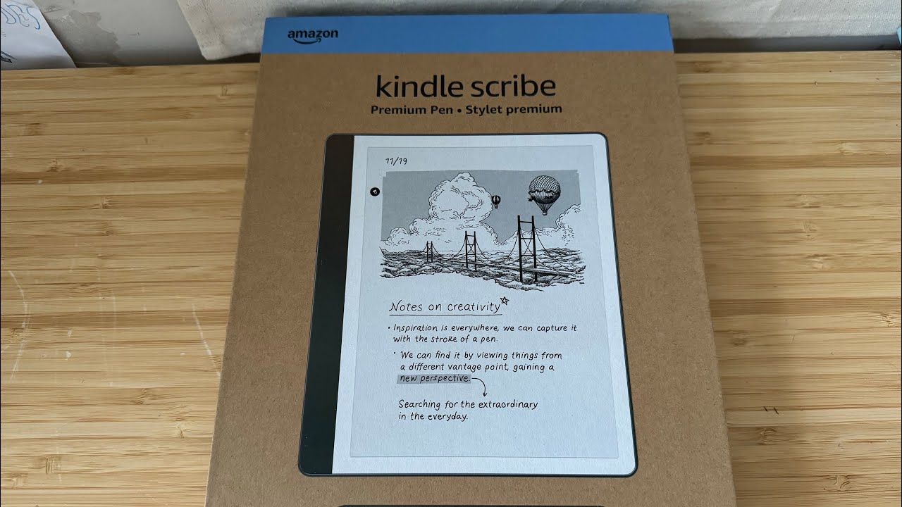 UNBOXING KINDLE SCRIBE PREMIUM PEN | UNBOXING VLOG