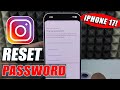 how to reset instagram password on iphone 17 (2026)