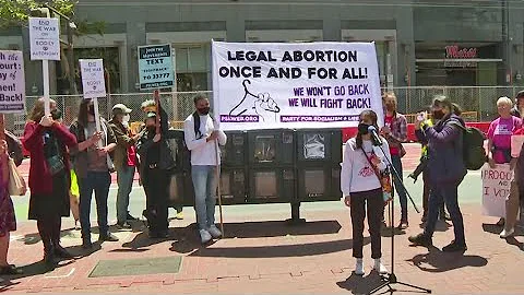 Hundreds march in San Francisco to support abortion rights