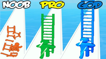 NOOB vs PRO vs HACKER in Ladder Master Runner