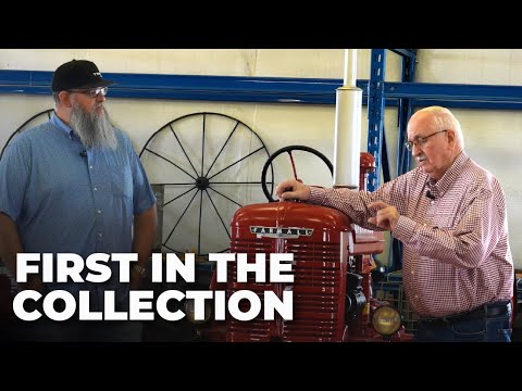 The first tractor in Jon Kinzenbaw's collection...