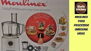 Moulinex Food Processor Unboxing Video