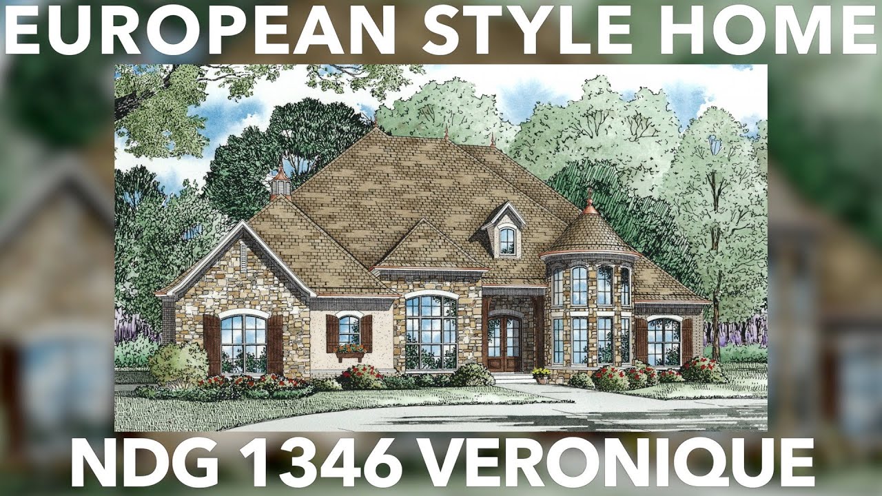 Home Plan At A Glance: Veronique - NDG 1346