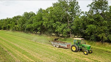 Spreader On Life Support - Loading Manure w/ JCB Teleskid 3TS-8T