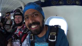 Gagan sahni Skydive Dubai 2016..  epic jump