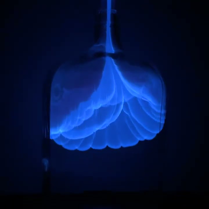 Blue Flame Whoosh Bottle Experiment