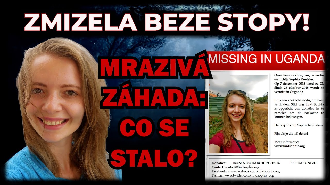ZÁHADNÉ ZMIZENÍ SOPHIE KOETSIER | SAFARI, KTERÉ SKONČILO TRAGÉDIÍ? #zmizení, #ZáhadnéPřípady