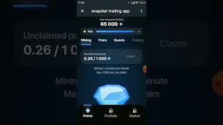Snapster trading app screenshot 1