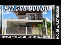 A BRAND NEW &amp; SEMI FRUNISHED ASIAN INDUSTRIAL HOME FOR SALE IN ANGELES PAMPANGA • House Walkthrough