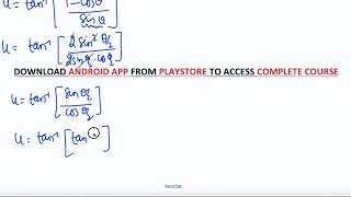 Q#53 - Ex 5.3 - Short Answer Type  - NCERT EXEMPLAR Class XII Maths - Continuity & Differentiability