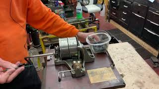 1379.  Where to oil a two spring Victor motor with separate spring barrels ￼
