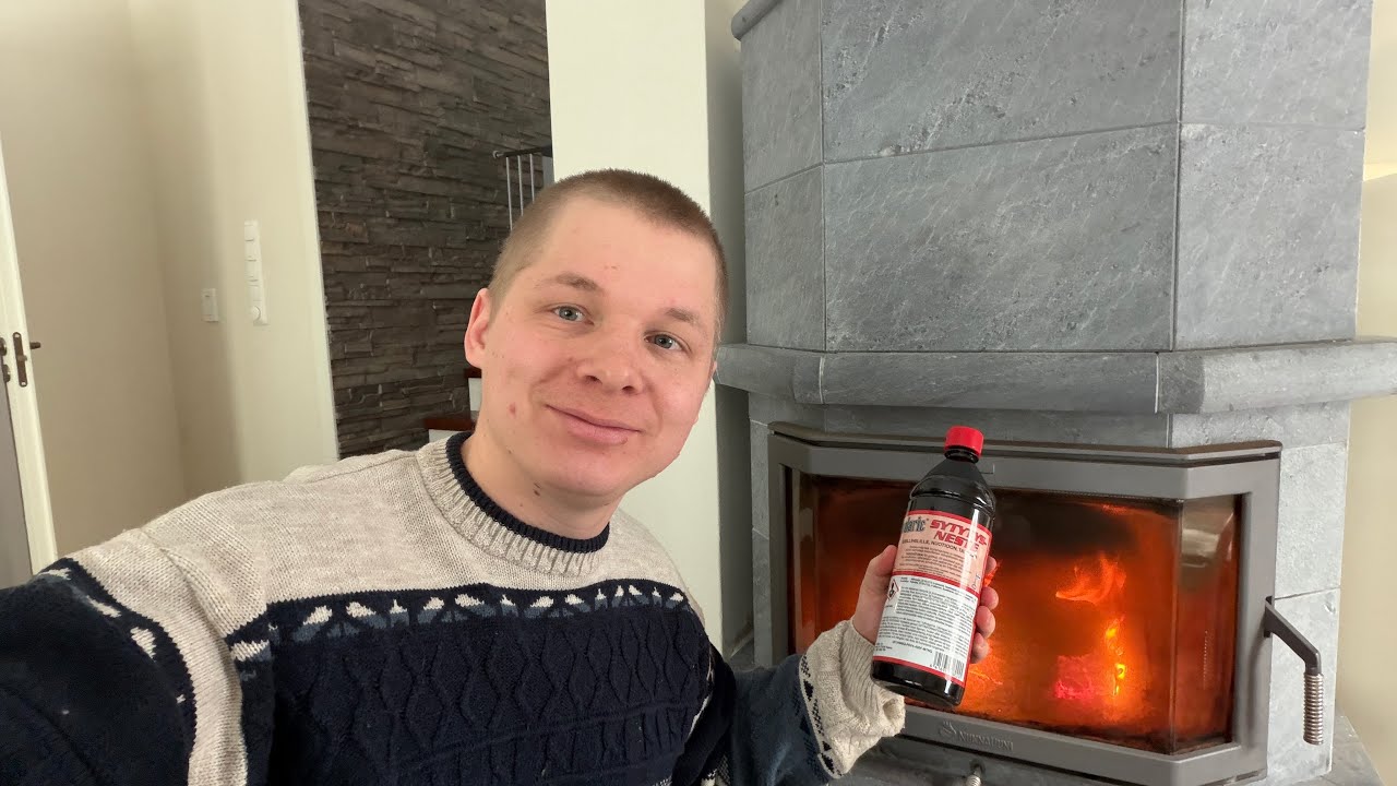 Perustin fanikaupan ja sytytin takkaan tulet!