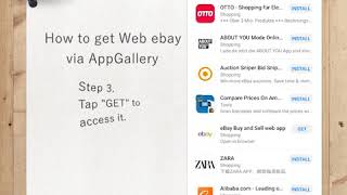 Huawei Community Tutorial Web Ebay Uber Die Appgallery Installieren De