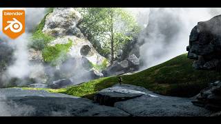 Creating a fantasy Scene in Blender | Cinematic | Blender