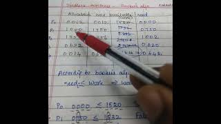 Lecture 12 - Operating systems - Deadlock Avoidance - Bankers Algorithm