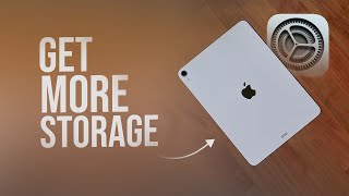 How to Get More Storage on iPad (tutorial)