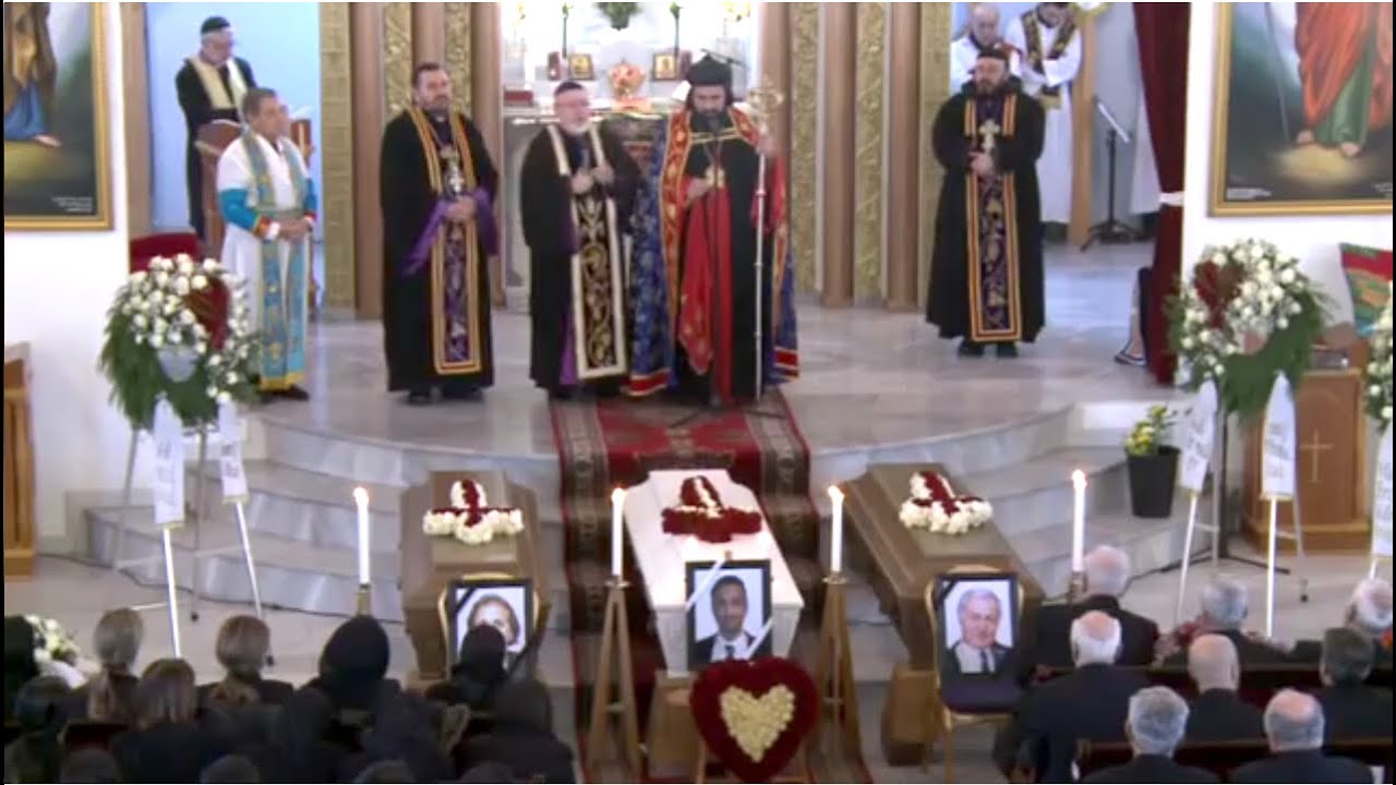 † Beerdigungszeremonie der Familie Altunkaynak in Schweden †