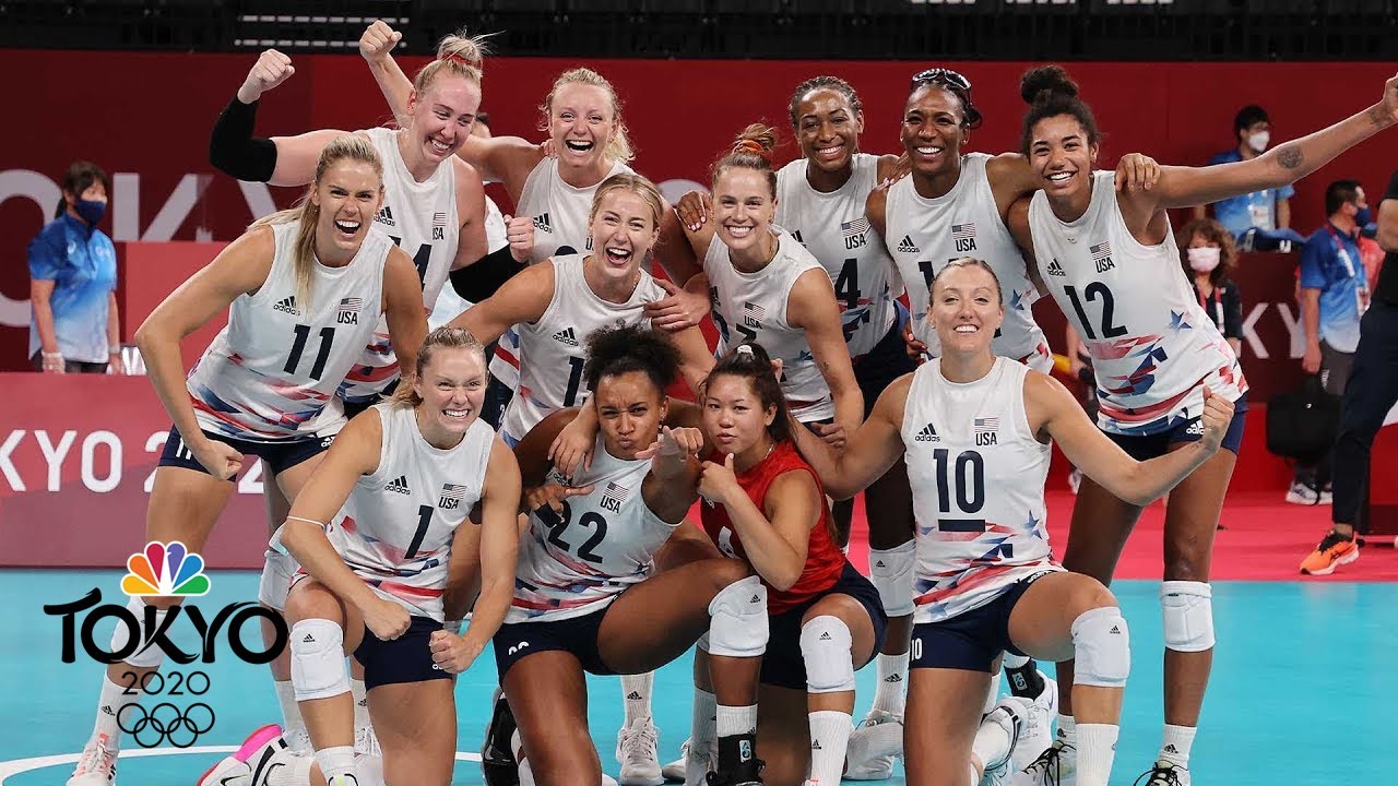 USA tops China in women's volleyball as Jordan Thompson erupts for 34 | Tokyo Olympics | NBC Sports