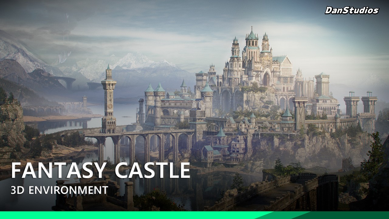 Fantasy Castle Environment (FAB Professional License Key) preview 1