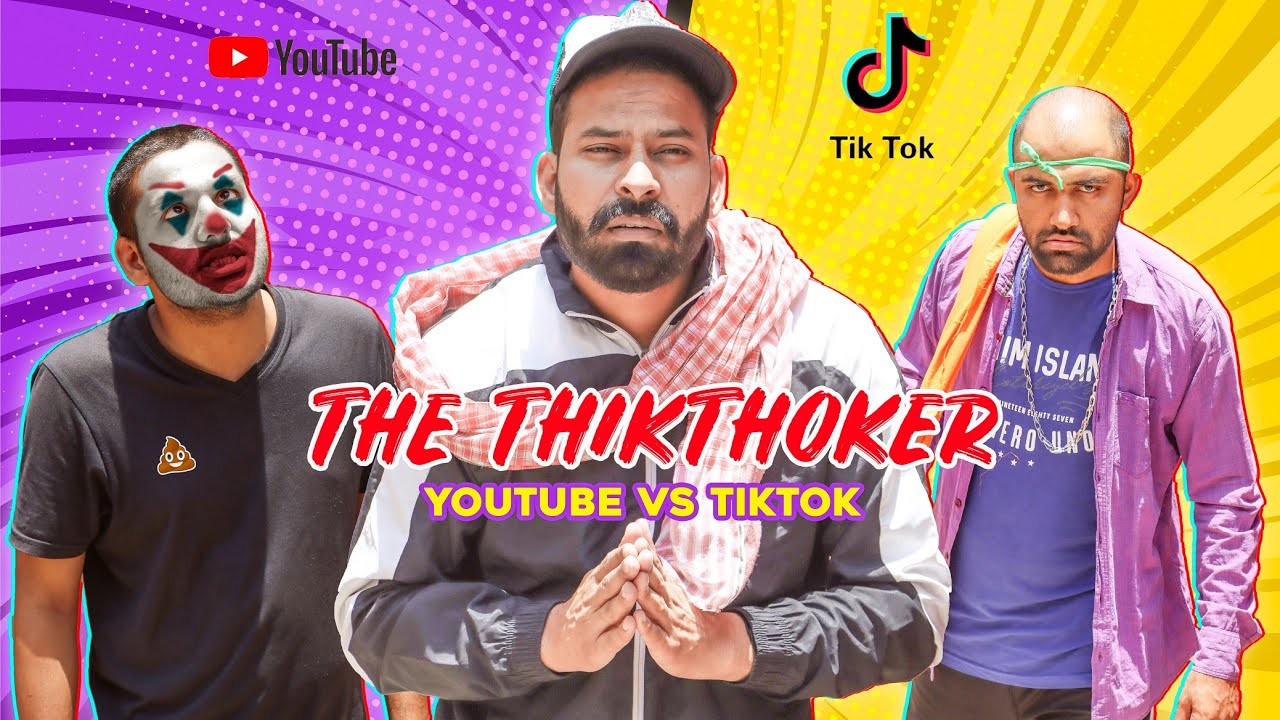 The ThikThoker || YouTube vs TikTok || Haryanvi Comedy || Swadu Staff Films  - YouTube