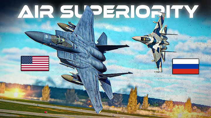 The Best Heavy Weights | F-15 Eagle Vs Su-27 Flanker DOGFIGHT | Digital Combat Simulator | DCS |
