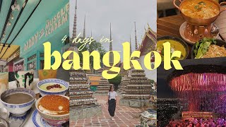 First time in Bangkok Travel Vlog 🇹🇭 4 days of food, temples, stationery, shopping malls & markets