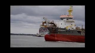 Dredger Shoreway at Felixstowe screenshot 2