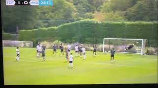 Mateus Fernandes scores long range rocket goal for Tottenham vs MK Dons