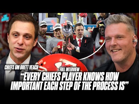 Thumbnail for Chiefs GM Brett Veach Joins The Pat McAfee Show Ahead Of Week 11 Matchup vs The Bills