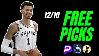 3-1 RECAP, Best NBA Bets, Player Prop Picks, Parlays, Predictions FREE Wednesday Today December 10th