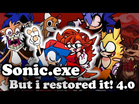 I'm currently working on a mod called Sonic.exe: Re-executed Revival  Restored DX Plus. Here is a leak. : r/FridayNightFunkin