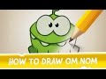 How to Draw Om Nom from Cut the Rope