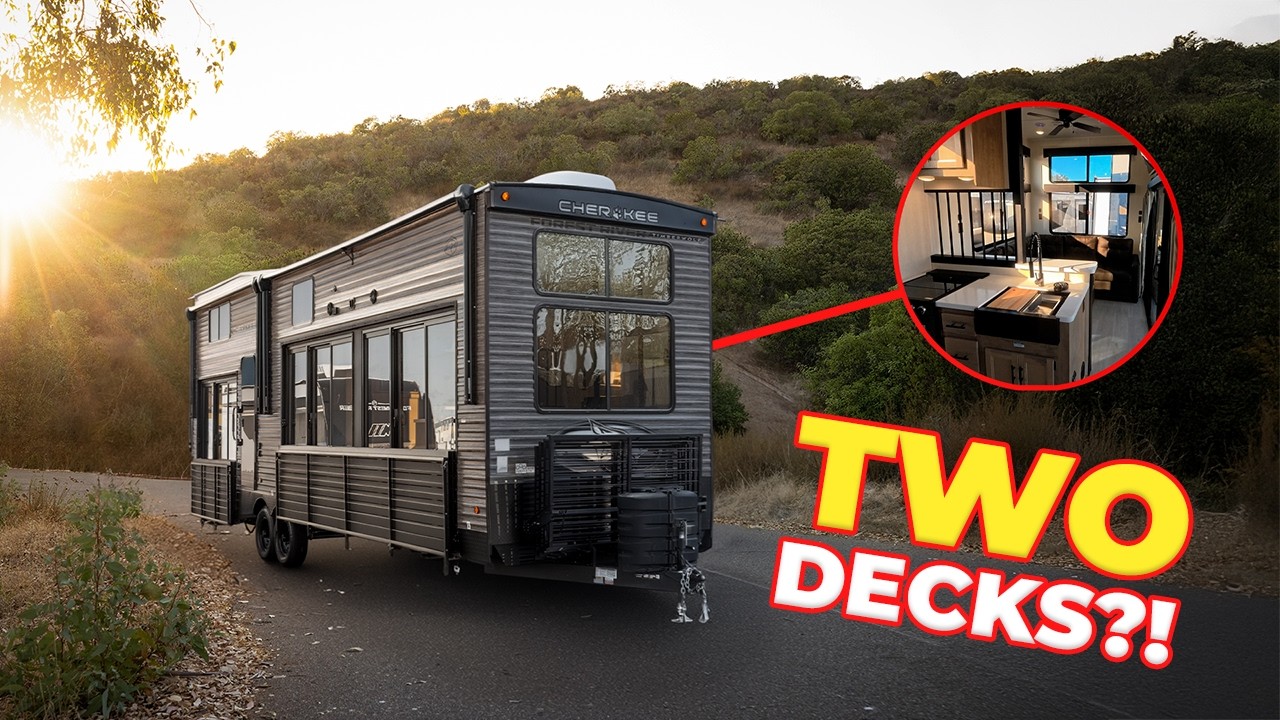 Автодом с двумя террасами! Forest River Timberwolf 27MDK 2026 года | Обзор автодома