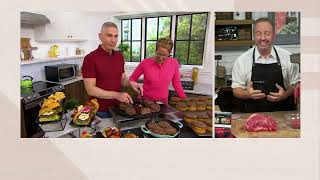 Rastelli's (12) or (24) 5.5-oz Wagyu Kobe Style Beef Smashed Burgers on QVC