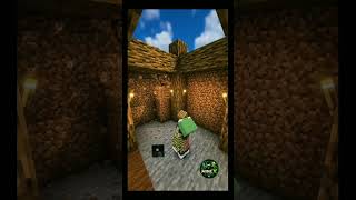 Minecraft Underground House 🏡🔥 Secret Base Build (Easy Survival Tutorial)#minecraft#shorts#viral