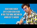 Harrdy Sandhu - Jee Karr Daa (Lyrics) | Amyra Dastur | Akull | Mellow D