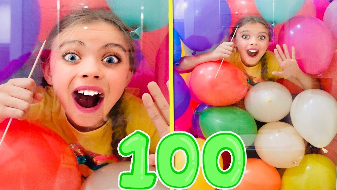 🎈100 BALOANE MISTERIOASE ‼️Nu ne-am asteptat la ASA CEVA !!