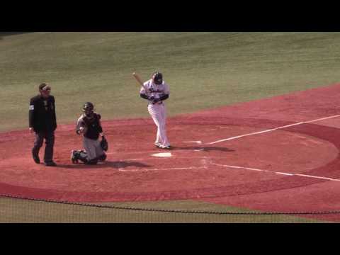 中村悠平　応援歌　ヤクルトvs巨人　2017年3月20日