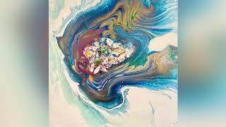 Acrylic Pouring: Flowers I Made in 2020