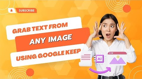 Use this trick to grab text from any image with google keep