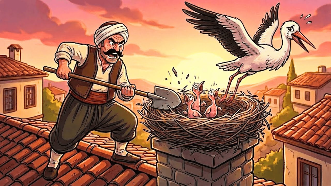 Leylek Yuvasını Yıktı, Hayatı Karardı! Ağa'nın Ağlatan Tövbesi | İbretlik Gönülden Hikaye