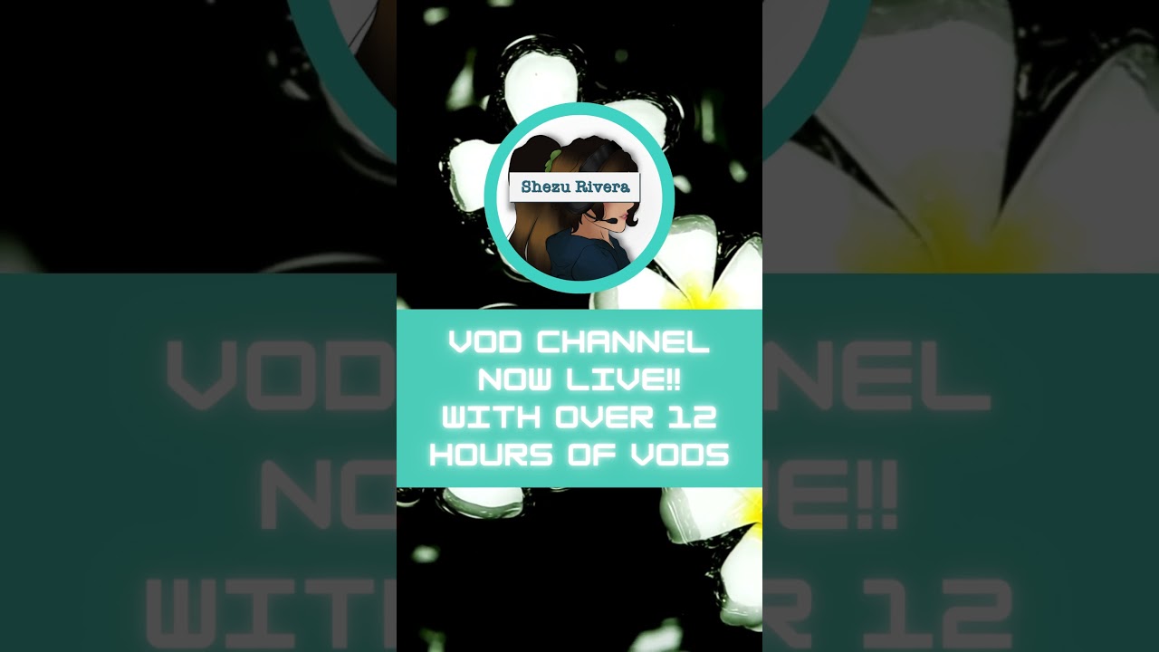 Ever missed a Stream? Check out my Vod channel! 