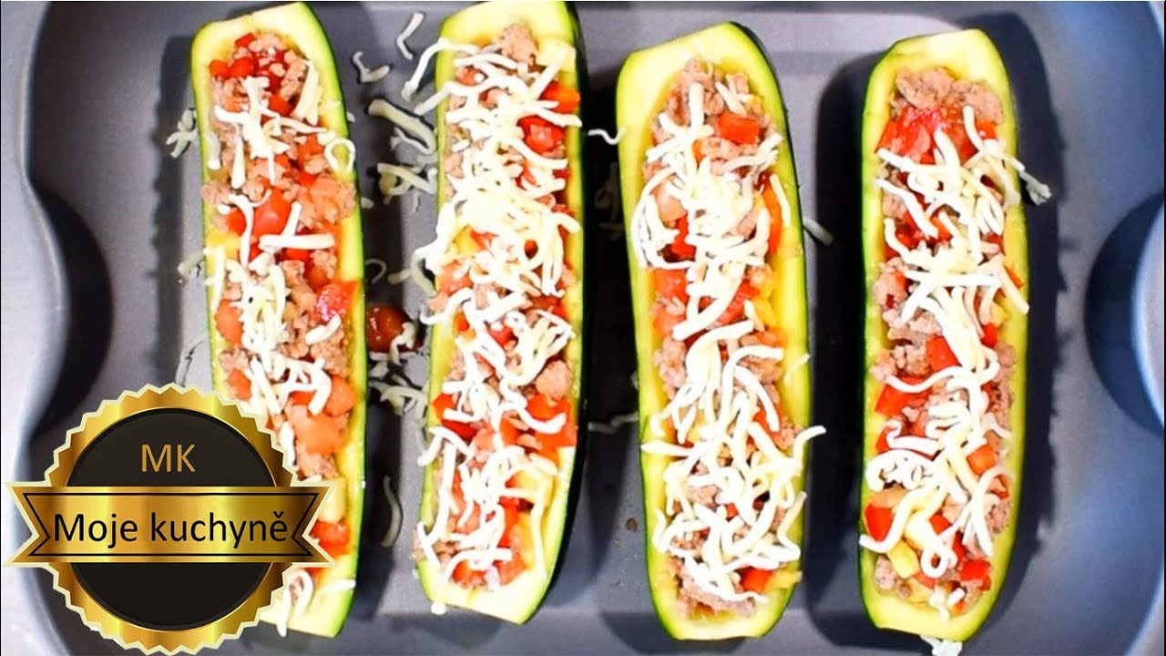 Cuketa plněná mletým masem