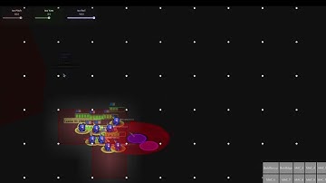 Spatial hashing grid + fog of war